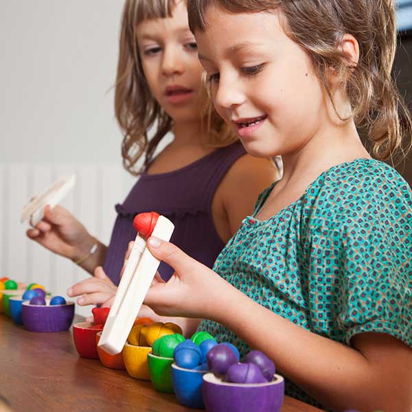 GRAPAT Bowls and Acorns Sorting Game