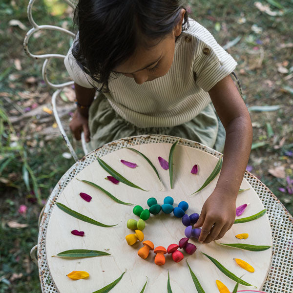 GRAPAT Mandala Rainbow Mushrooms