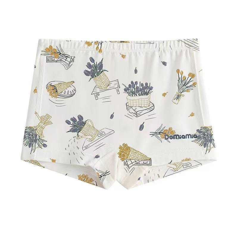 domiamia 婴幼儿女童针织平角内裤-花野仙踪