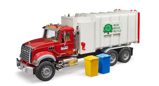 Bruder 02811 MACK Granite Side Loading Garbage Truck *NEW