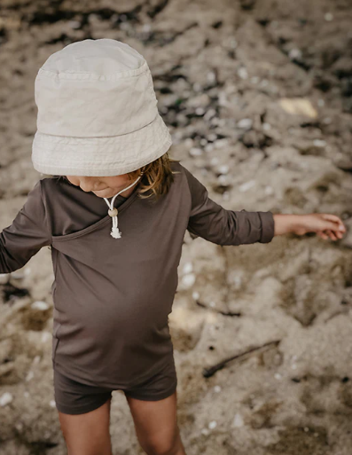 The Swim Top | stone