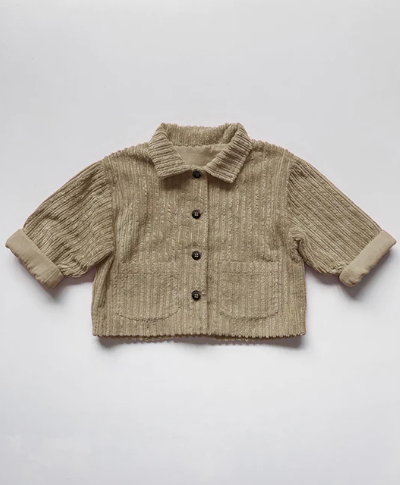 The Vintage Corduroy Utility Jacket | sand