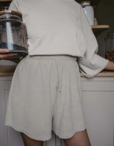 The Terry Short - Women's | ecru