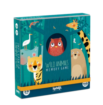 LONDJI Games - Wild Animals - Memory Game