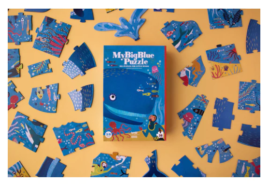 LONDJI Puzzle - My Big Blue (36 pcs) Shape