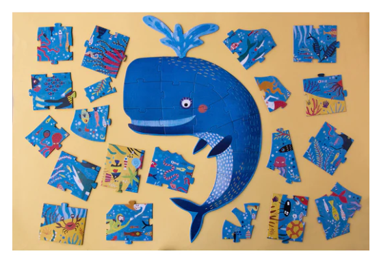 LONDJI Puzzle - My Big Blue (36 pcs) Shape
