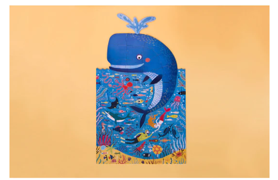 LONDJI Puzzle - My Big Blue (36 pcs) Shape
