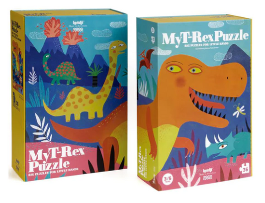 LONDJI Puzzle - My T-Rex (36 pcs) Shape