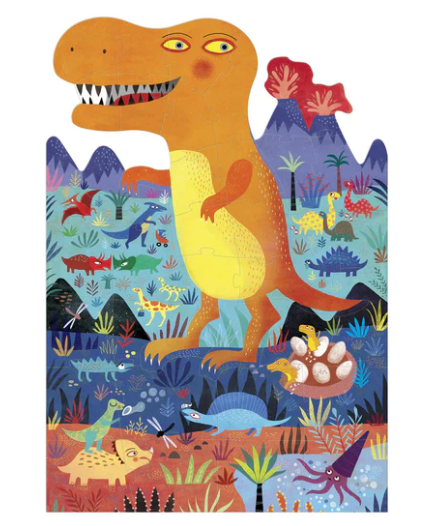 LONDJI Puzzle - My T-Rex (36 pcs) Shape