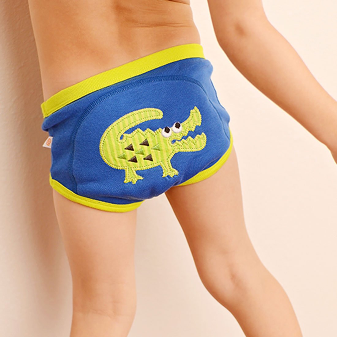 3 PIECE ORGANIC POTTY TRAINING PANTS SET - BOYS OCEAN FRIENDS