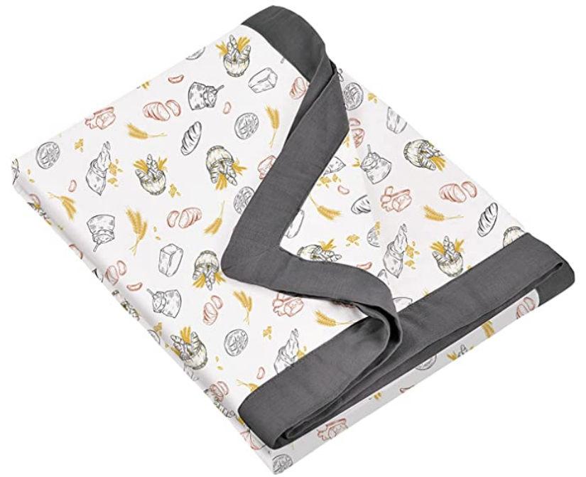 US domiamia 四层竹棉纱布盖毯-野餐计划