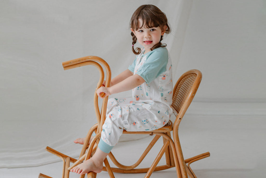 0.6TOG Short Sleeve Sleep Suit – Summer Graze
