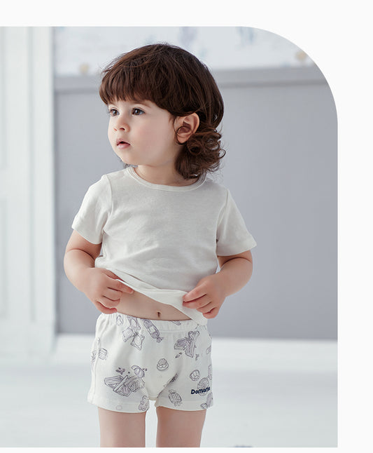 domiamia 婴幼儿女童针织平角内裤- 千糖拾光