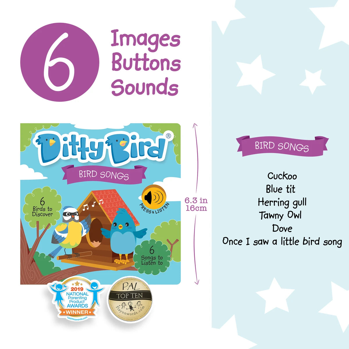 DITTY BIRD - BIRD SONGS