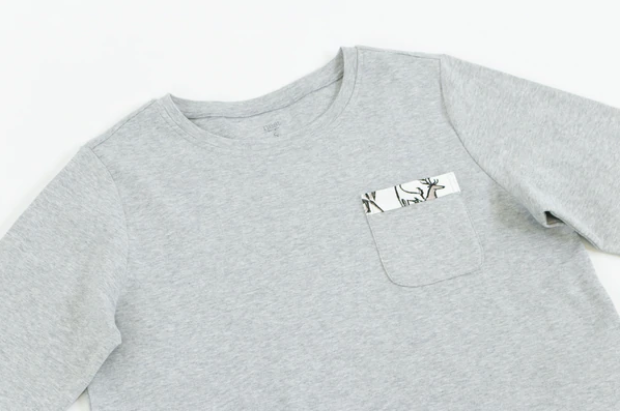Women's Organic Cotton Long Sleeve Pocket Tee PJ Set - Dear Oh Deer