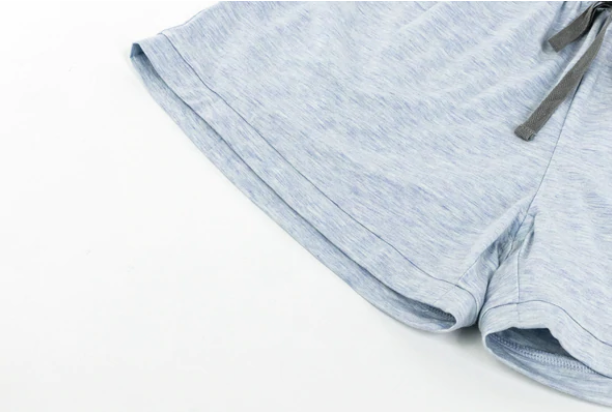 Women's Basics Bamboo Cotton Shorts - Grey Dawn