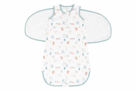 1.0TOG Swaddle Sleep Bag – Summer Graze