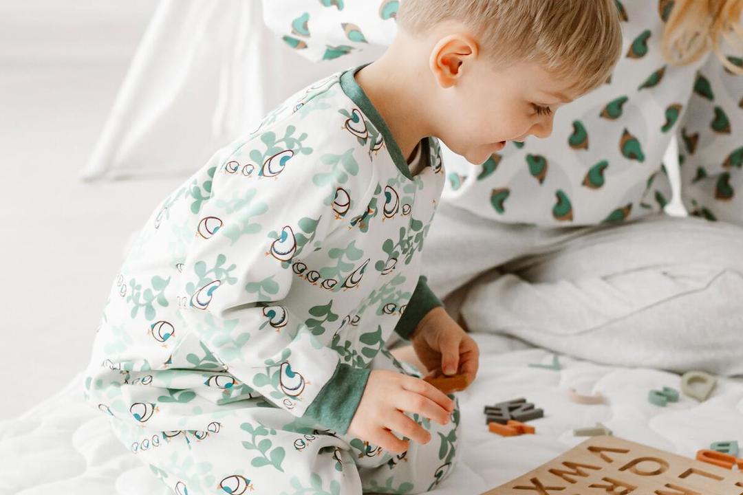 Nest 1.0 TOG Organic Cotton Long Sleeve Sleep Suit - A Quail Tale Too