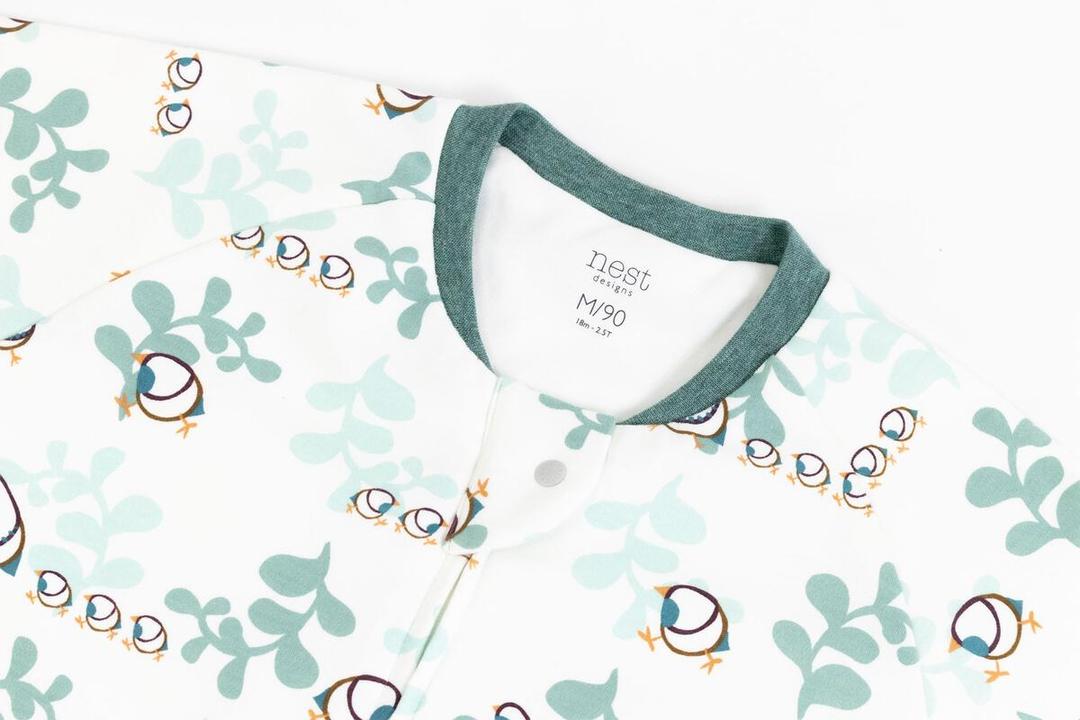 Nest 1.0 TOG Organic Cotton Long Sleeve Sleep Suit - A Quail Tale Too
