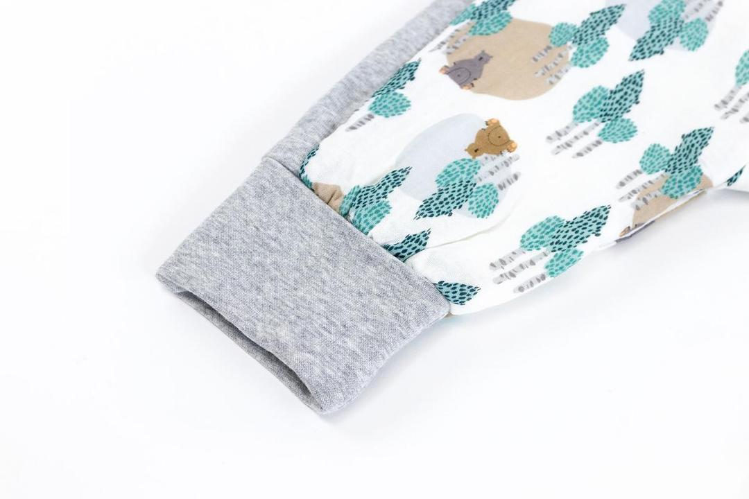 Nest 2.5 TOG Raglan Bamboo Long Sleeve Sleep Suit - Where's The Bear