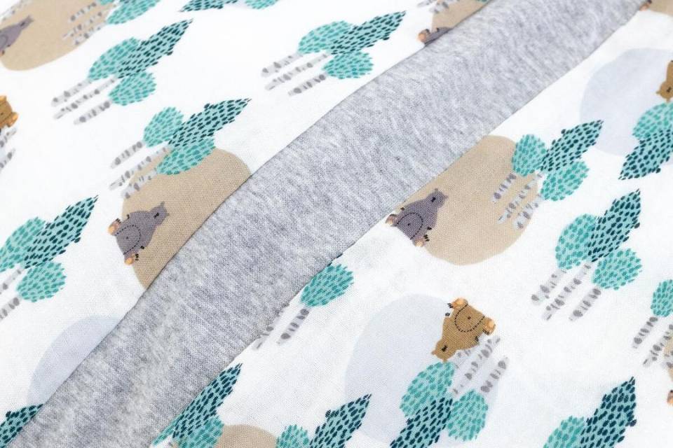 Nest 2.5 TOG Raglan Bamboo Long Sleeve Sleep Suit - Where's The Bear