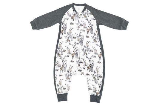 Nest 2.5 TOG Raglan Bamboo Long Sleeve Sleep Suit - Mama Deerest