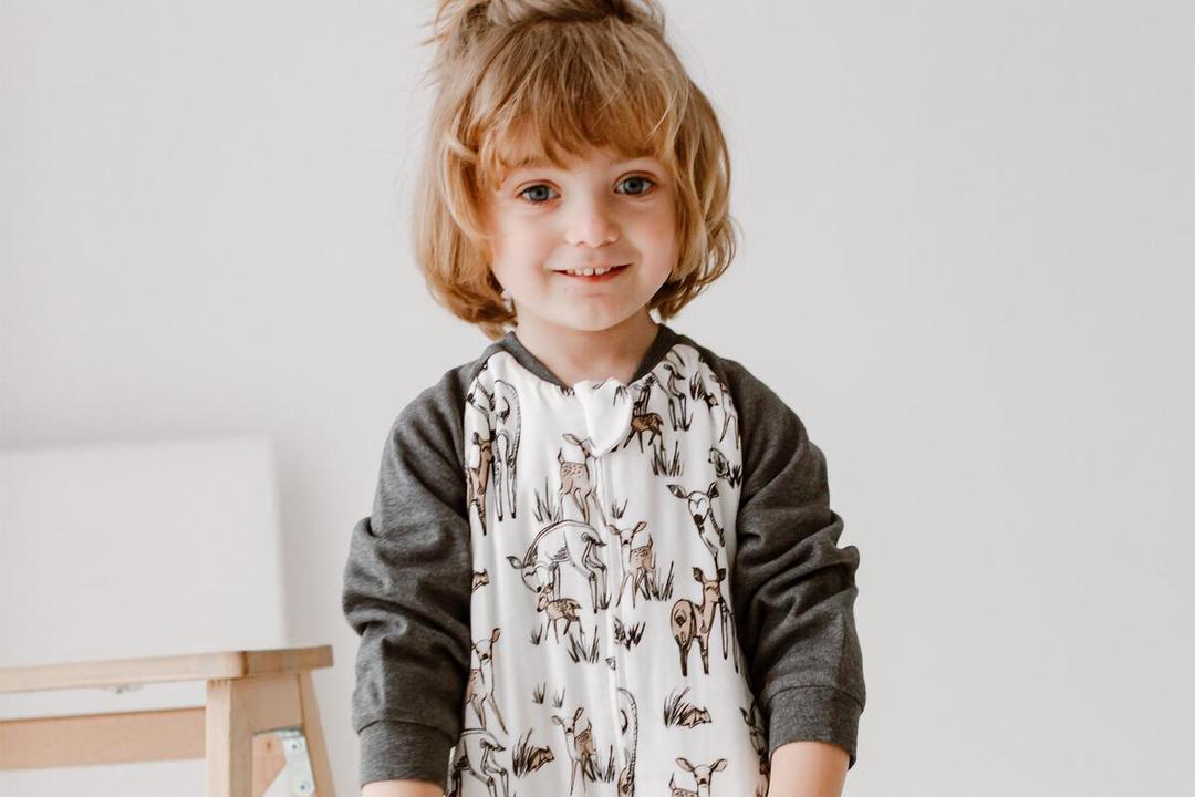Nest 2.5 TOG Raglan Bamboo Long Sleeve Sleep Suit - Mama Deerest