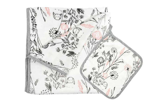 Nesting Baby Blanket – Meadow