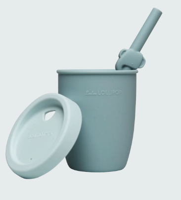 Born To Be Wild Kids Cup with Straw - Elephant