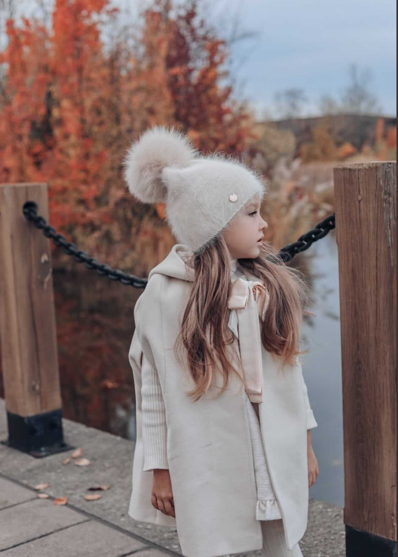 Vanya Cashmere Beanie Hat
