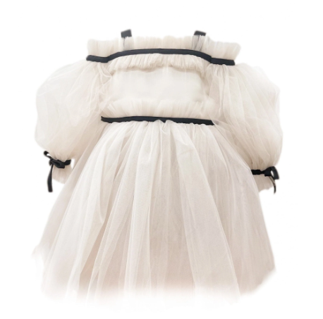 Coco Caramel Tulle Dress
