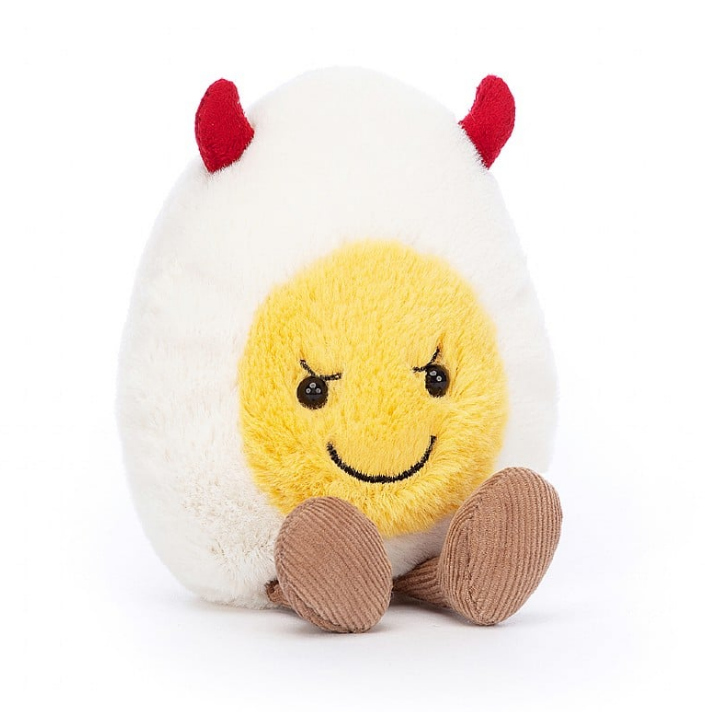 Jellycat emotive Devilled Egg ONE SIZE - H14 X W8 CM