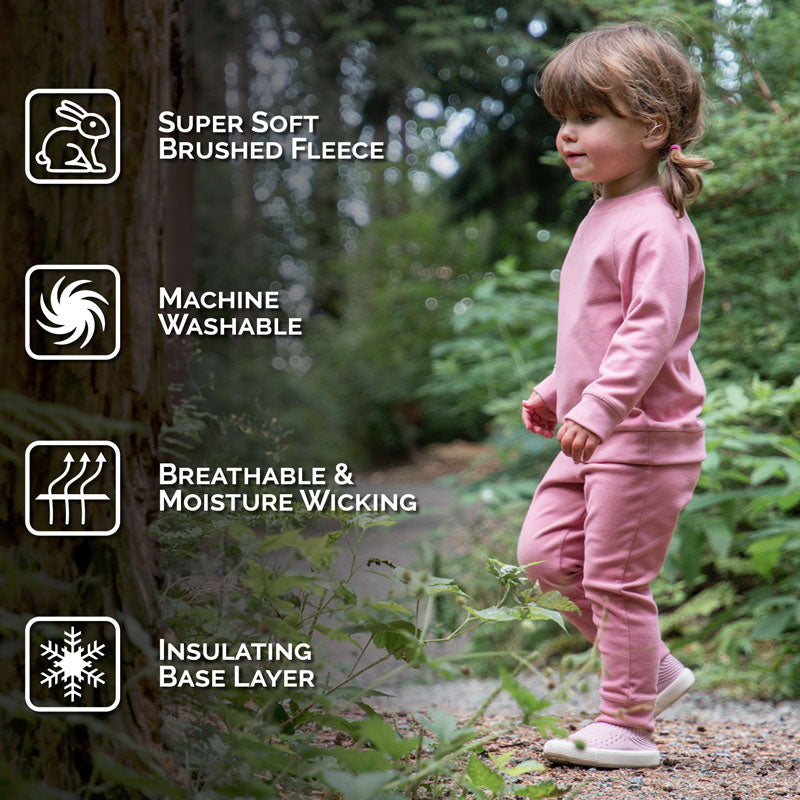 Comfy-Fit Base Layer Set | Dusty Rose