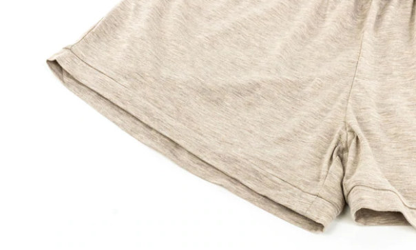 Women's Basics Bamboo Cotton Shorts - Warm Taupe