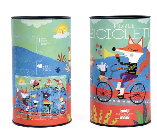 LONDJI Puzzle - Bicicletta (36 pcs) - Bikes