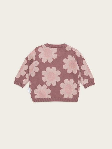 FLOWER KNIT JUMPER