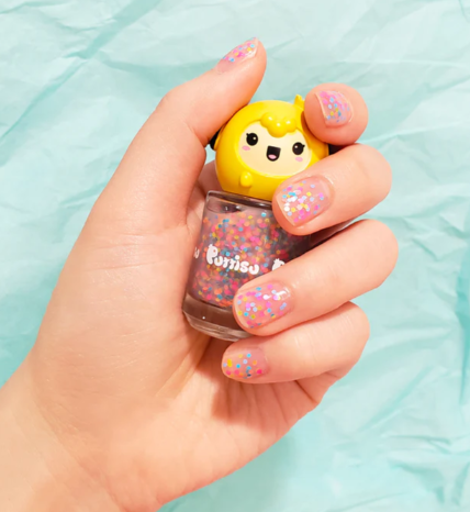 Glitter Nail Polish - Pink Candy Pangpang