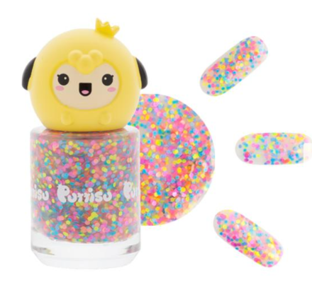 Glitter Nail Polish - Pink Candy Pangpang