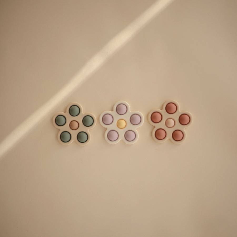 Flower Press Toy (Soft Lilac/Daffodil/Ivory)