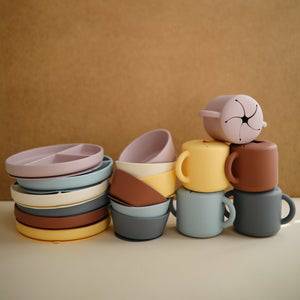 Silicone Suction Bowl (Powder Blue)