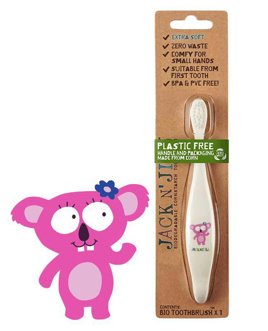 Plastic Free Bio Toothbrush - Koala