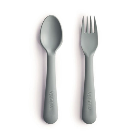 Fork and Spoon Set (Sage)