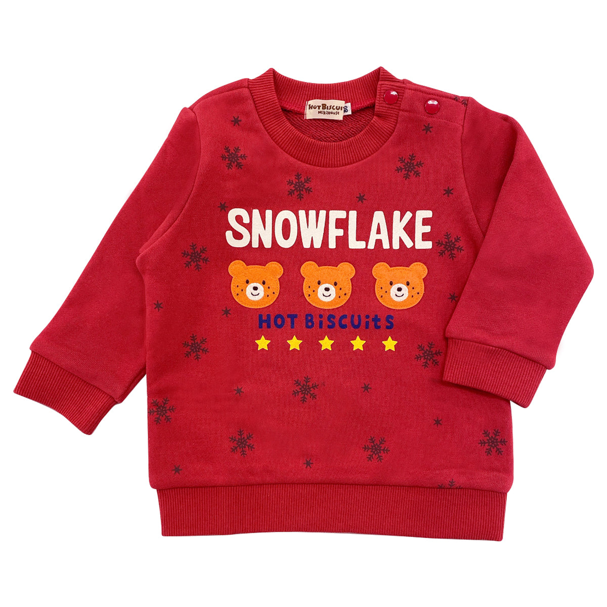 73-5610-826 snowflake卫衣红色-日本直邮