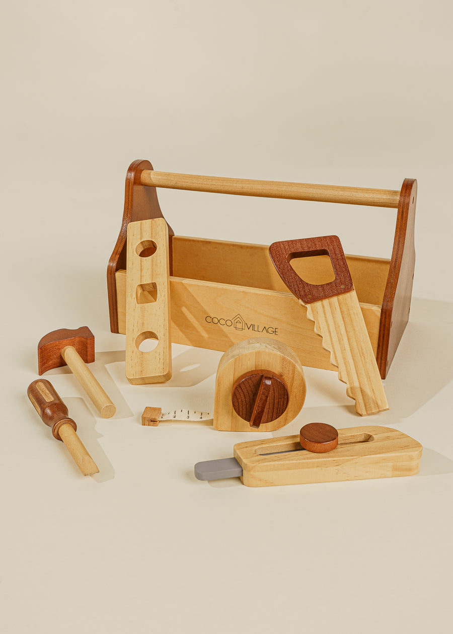 Wooden Tool Playset – DK Fun