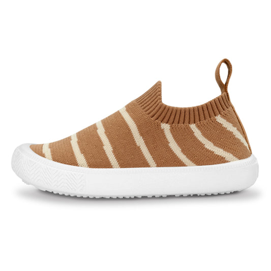 Graphic Knit Shoes | Khaki Stripes