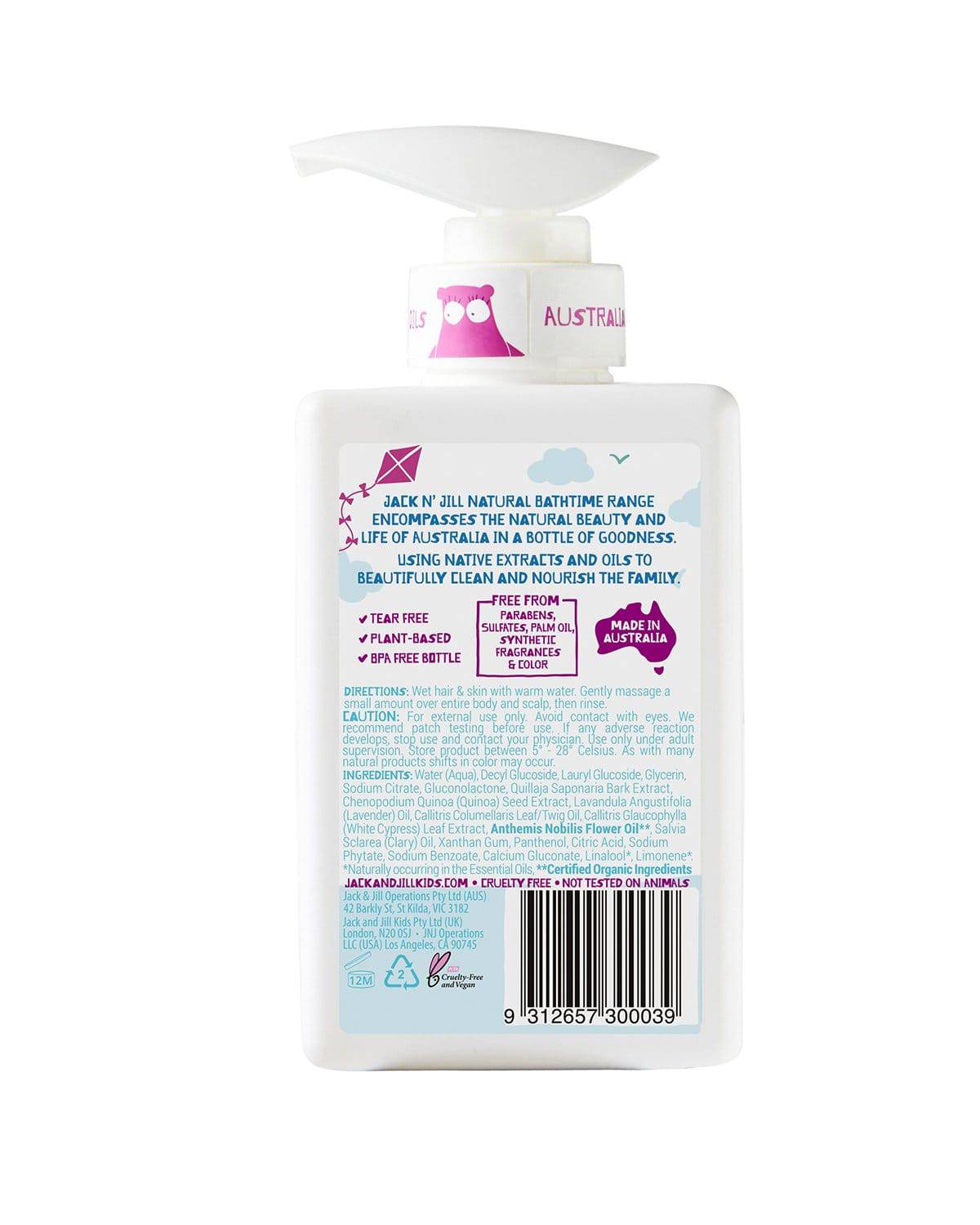 Shampoo & Body Wash Serenity - Natural 300mL