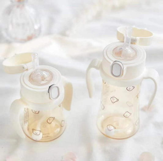Grosmimi Bear Edition PPSU Straw Bottle 200ml/300ml - 小熊吸管杯