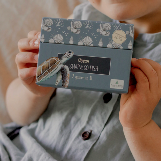 OCEAN SNAP & GO FISH (2 CARD GAMES IN 1)