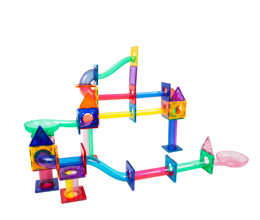 Picasso Tiles - 71pc Marble Run Building Blocks