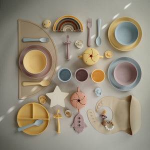 Dinnerware Fork and Spoon Set (Powder Blue)